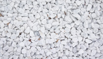 Marmor – Carrara weiß Kies 15-30mm