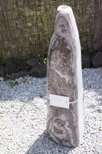 Fontaine Marmor schwarz-grau ca. 100cm