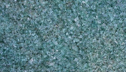 Glassplitt hellgrün 5-10mm