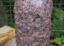Granit Säule poliert rot