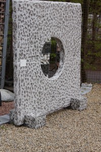 Skulptur Japanese-wall