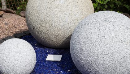 Dekorationsartikel – Granitkugeln